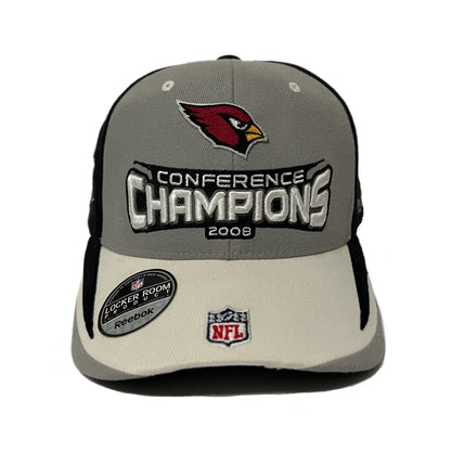 Deadstock Arizona Cardinals 2009 NFC Champs Locker Room Collection Hat