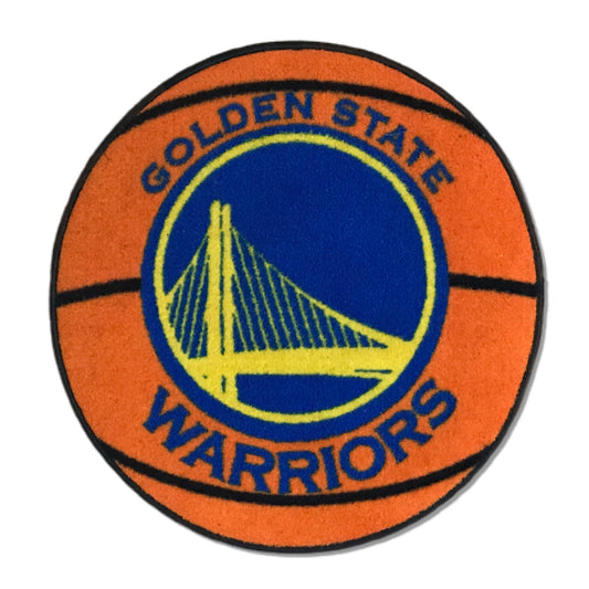 Golden State Warriors Basketball Floor Rug