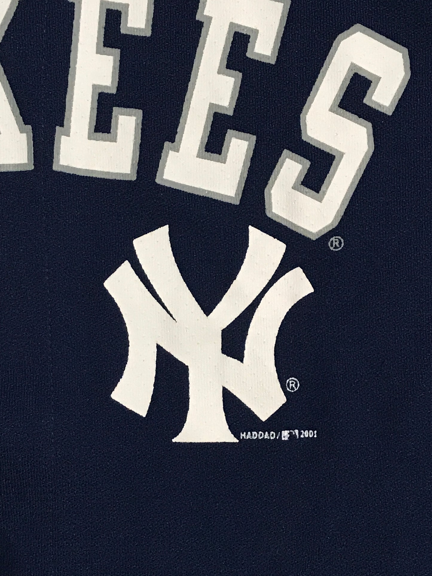 Vintage 2001 New York Yankees Jersey - YL