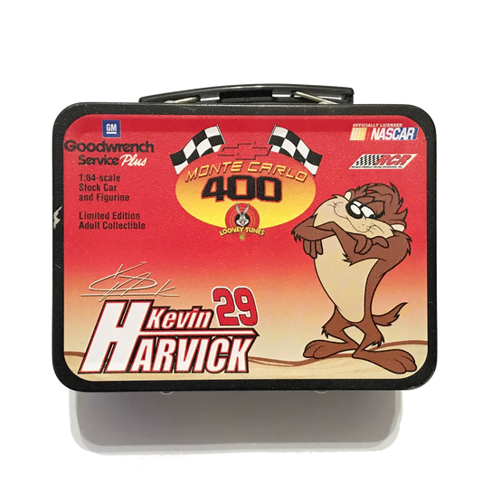 Kevin Harvick Taz Looney Tunes NASCAR Mini Lunch Box
