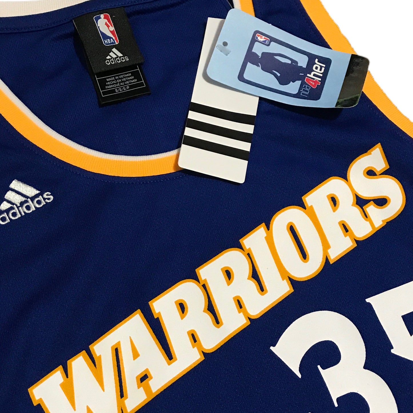 Kevin Durant Golden State Warriors NBA4Her Jersey - WS