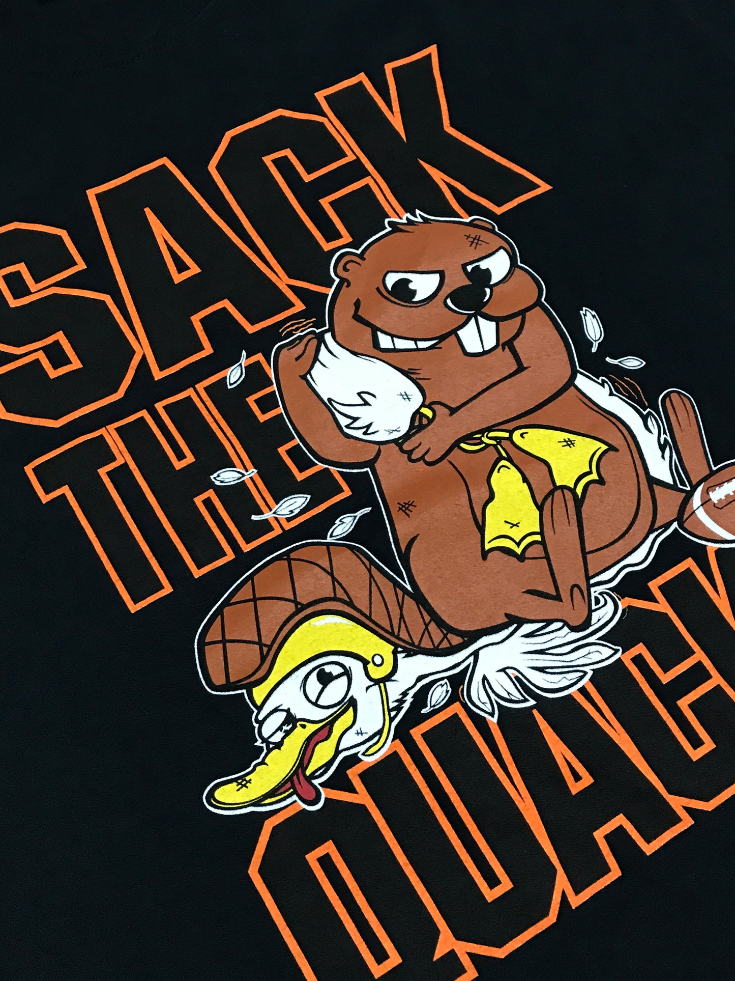 Oregon State Beavers Sack the Quack Rivalry Shirt - L