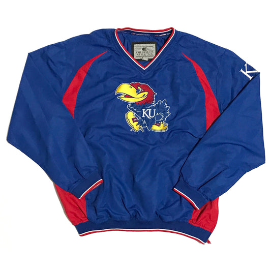 Kansas Jayhawks Pullover Jacket - M