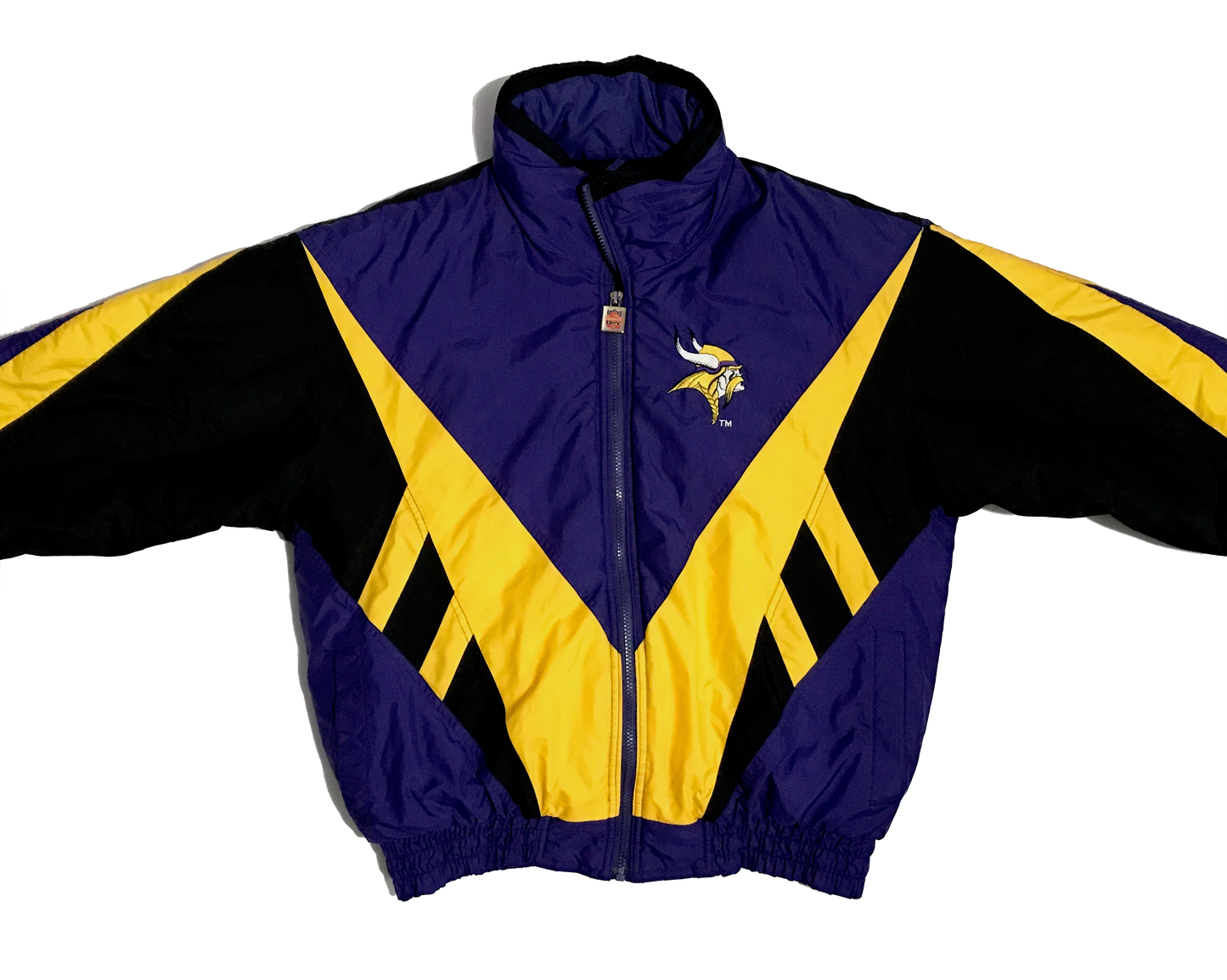 90’s Minnesota Vikings Embroidered NFL Game Day Jacket - L