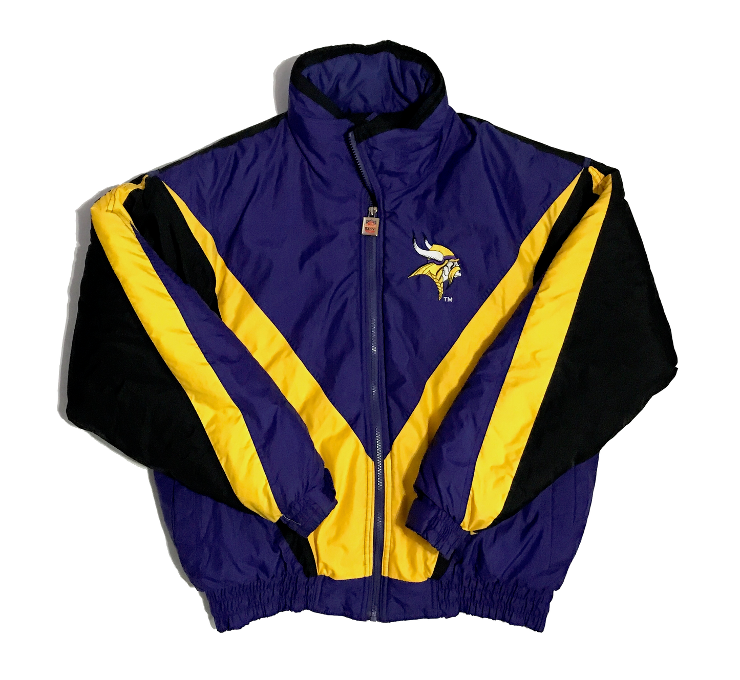 90’s Minnesota Vikings Embroidered NFL Game Day Jacket - L