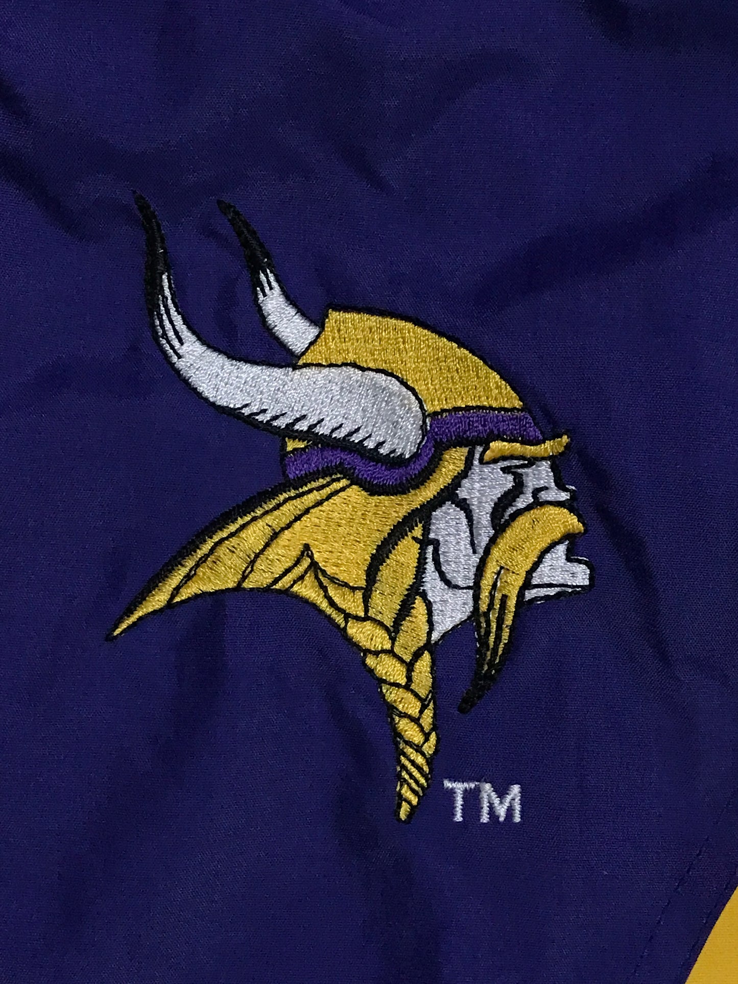 90’s Minnesota Vikings Embroidered NFL Game Day Jacket - L