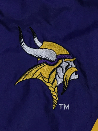 90’s Minnesota Vikings Embroidered NFL Game Day Jacket - L