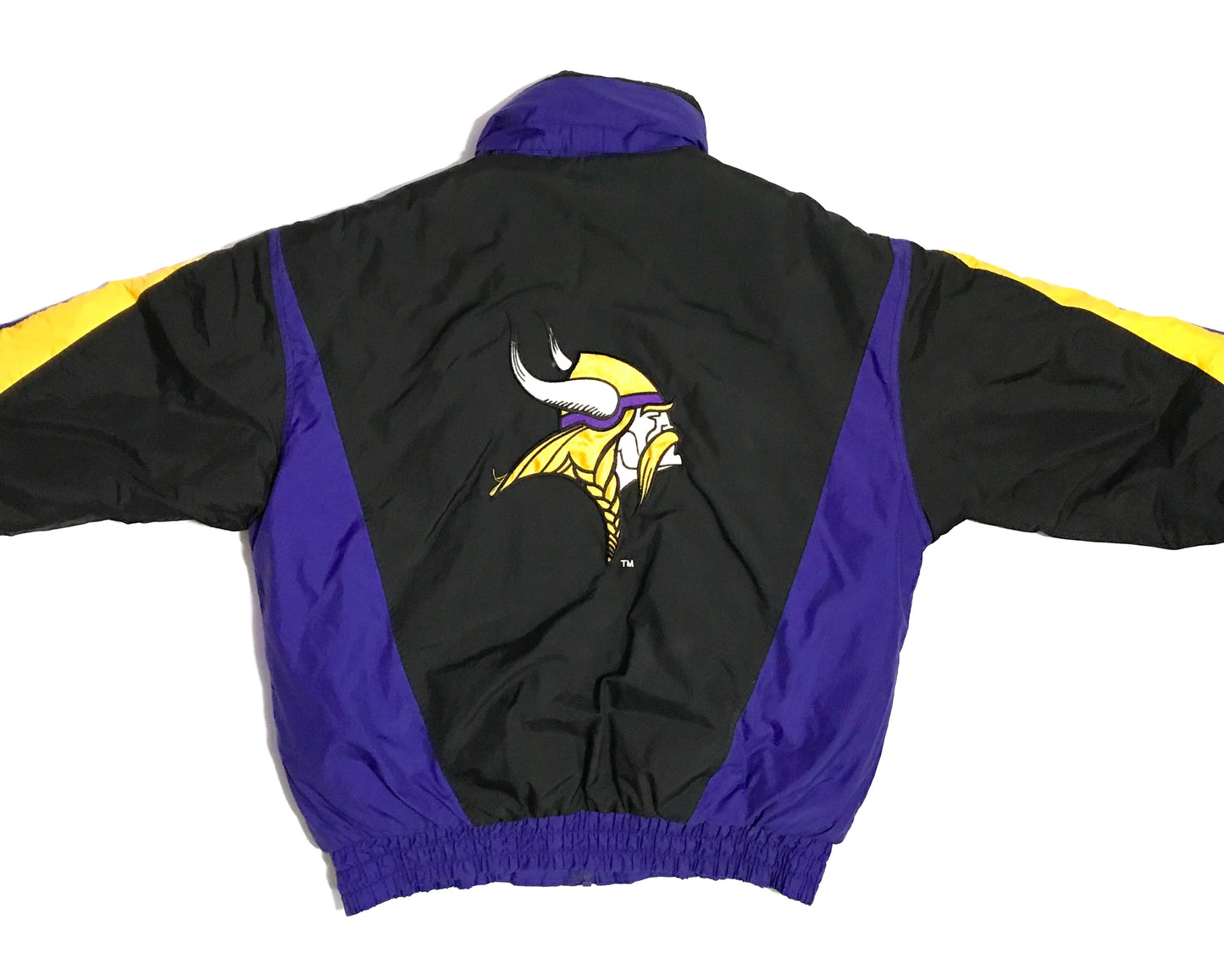90’s Minnesota Vikings Embroidered NFL Game Day Jacket - L