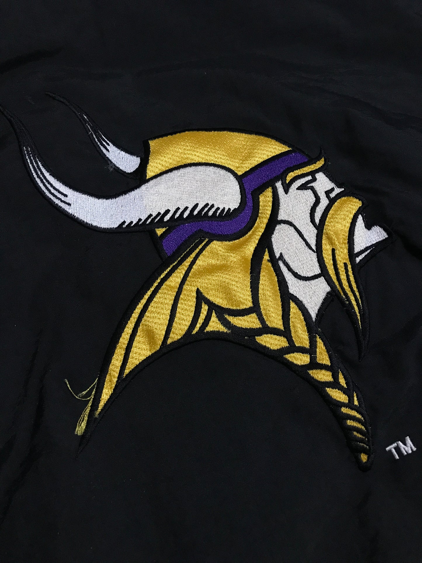 90’s Minnesota Vikings Embroidered NFL Game Day Jacket - L