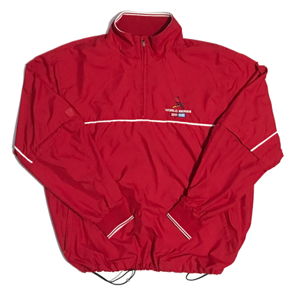 2006 St. Louis Cardinals MLB World Series Pullover Jacket Removable Sleeves- L