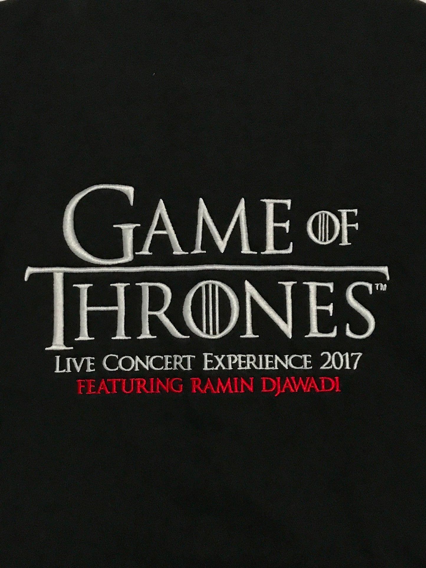 2017 Game of Thrones Live Concert Experience Varsity Jacket - S
