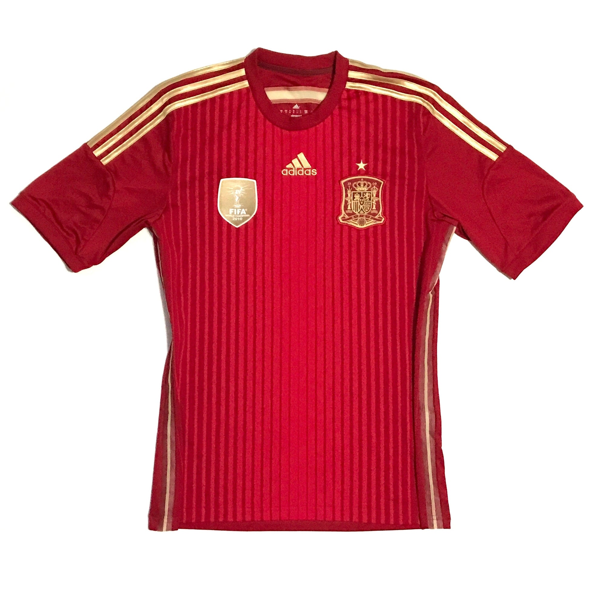 2010 Spain FIFA World Cup Adidas Jersey S – Hess Ellis