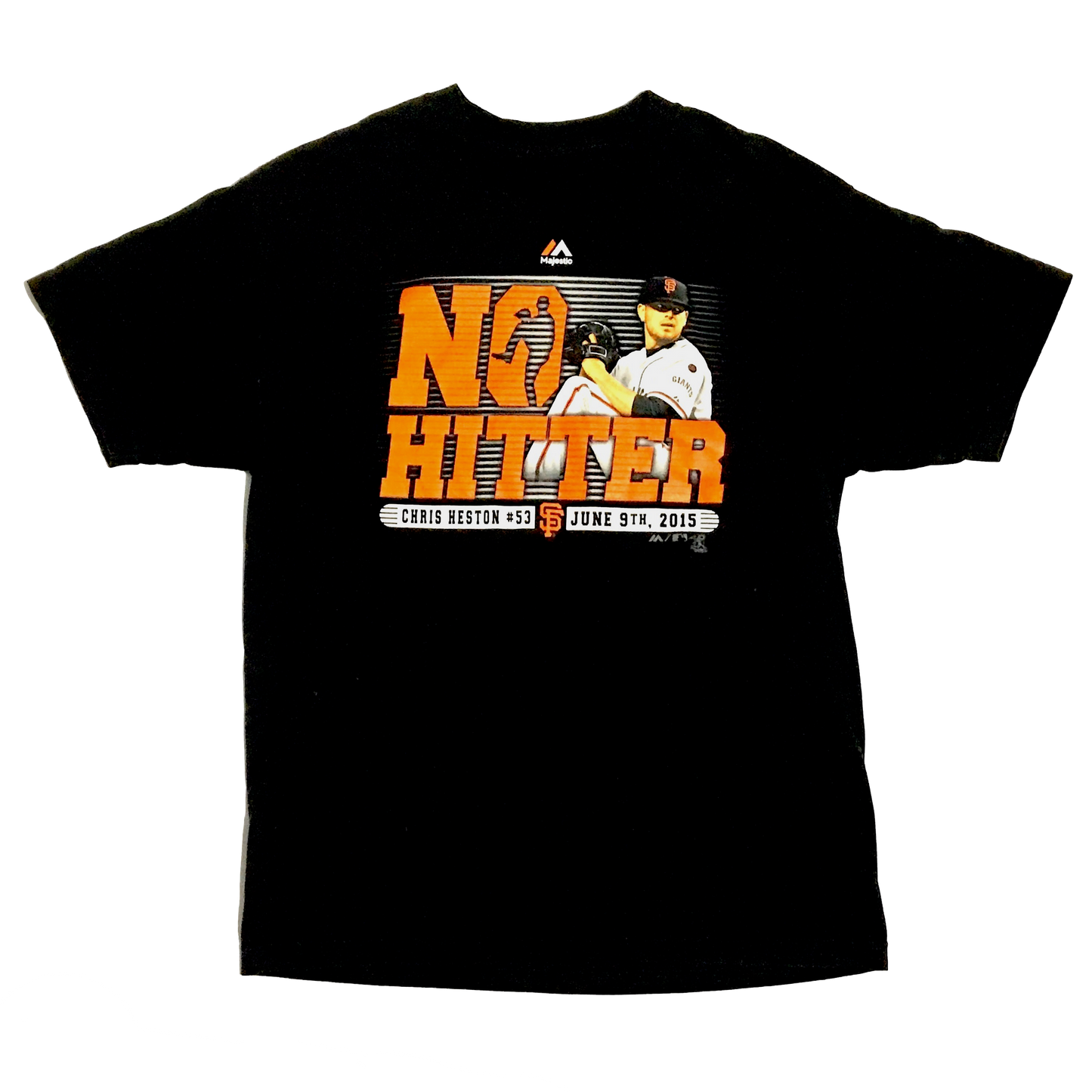 Chris Heston San Francisco Giants Majestic Shirt - M
