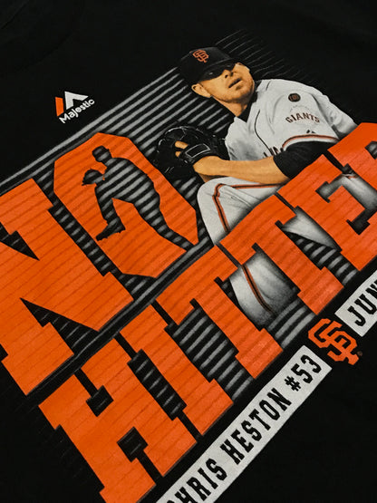 Chris Heston San Francisco Giants Majestic Shirt - M