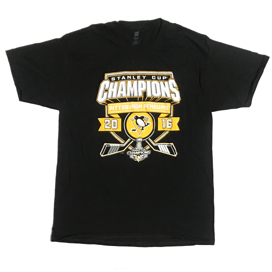 2016 Pittsburgh Penguins NHL Champions Shirt - L