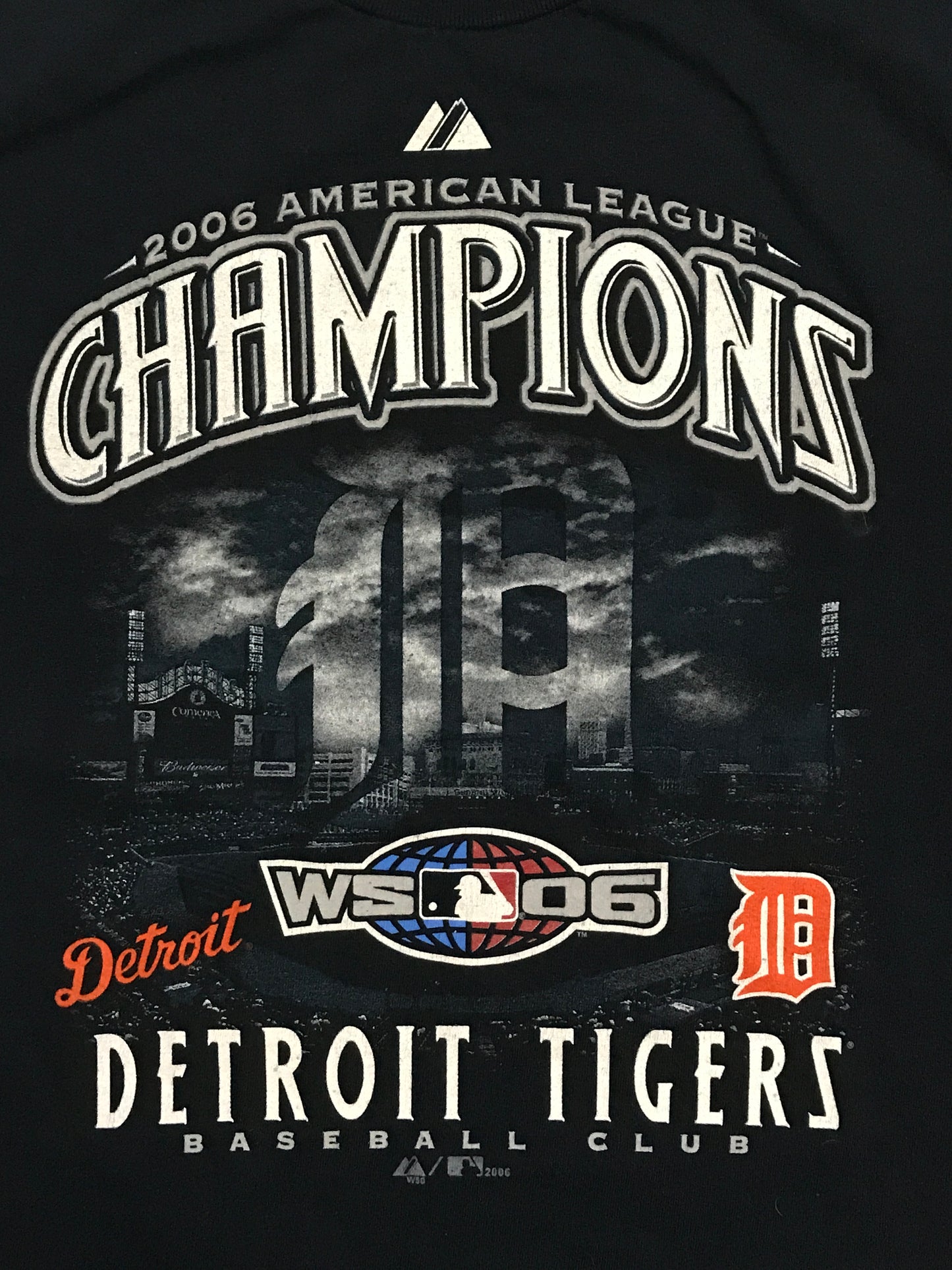 2006 Detroit Tigers World Series Champions MLB Shirt - L