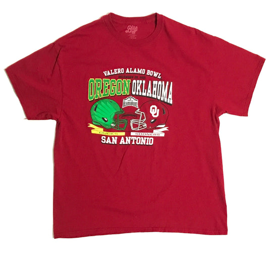 2021 Alamo Bowl Oregon vs Oklahoma Shirt - XL