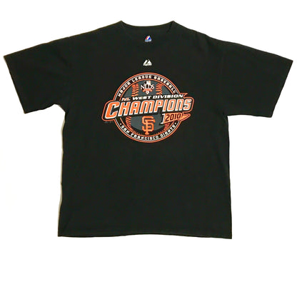 San Francisco Giants National League West Division Champions T-Shirt Mens  Sz XL