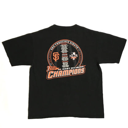 2010 San Francisco Giants NL West Champs Shirt - XL