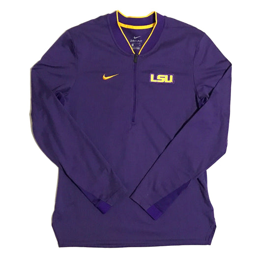 LSU Tigers Nike Dri Fit Pullover - S