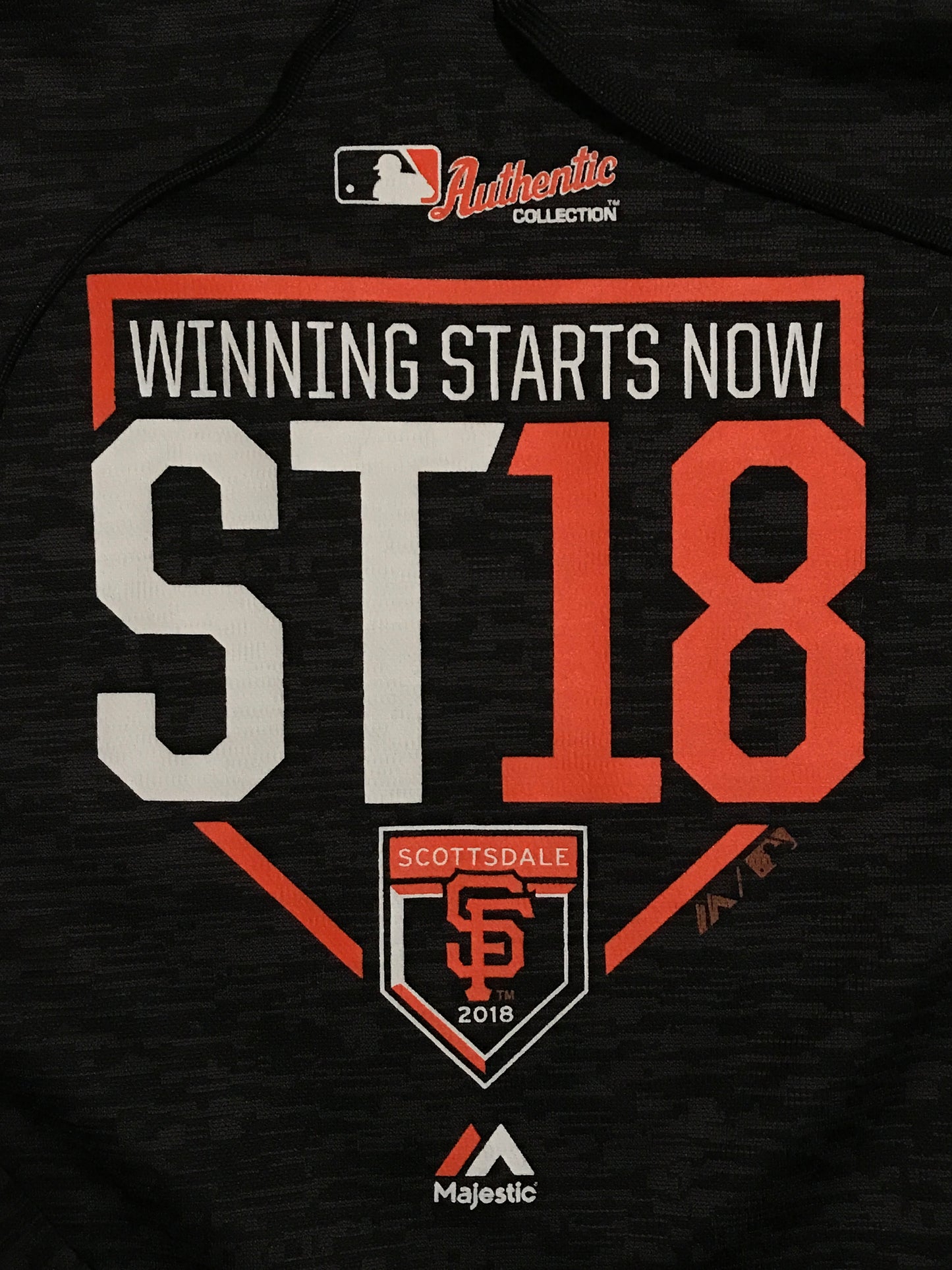 2018 San Francisco Giants Spring Training Hoodie - M