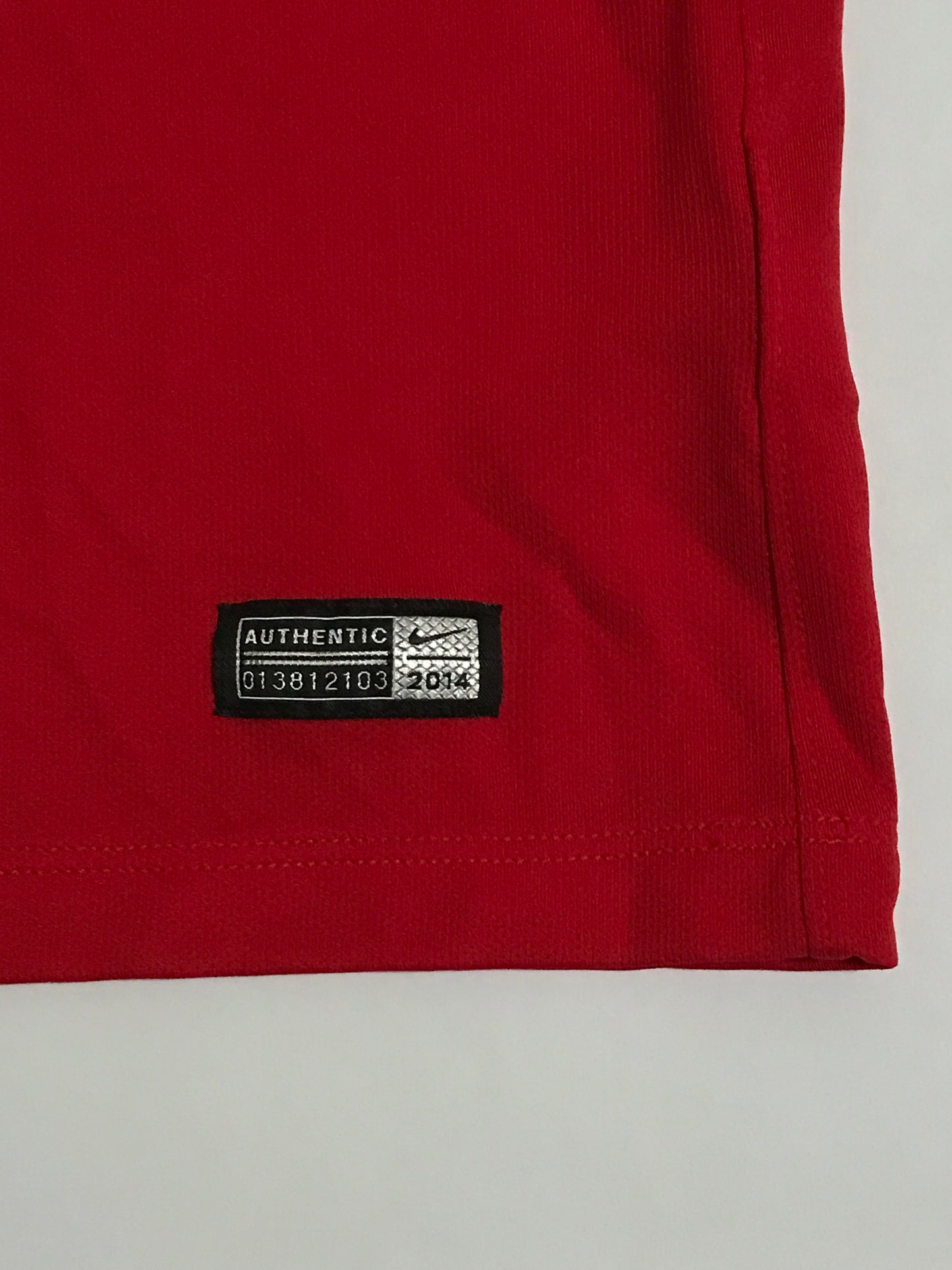 Authentic Manchester United 2014 Home Nike Jersey - L