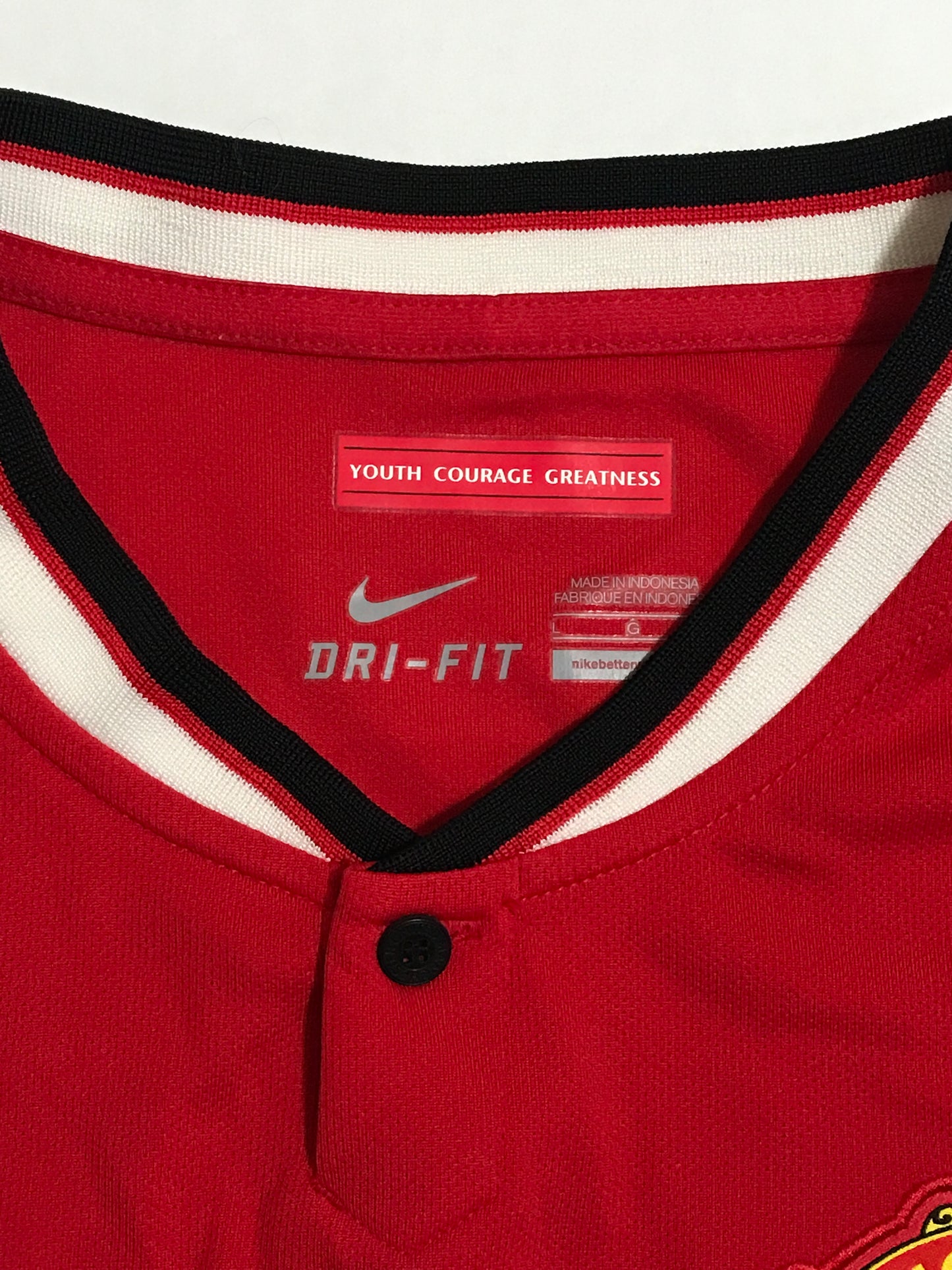 Authentic Manchester United 2014 Home Nike Jersey - L