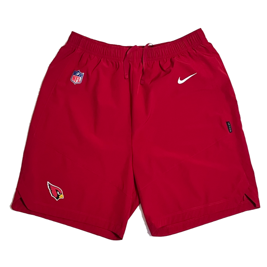 Team Issued Arizona Cardinals #17 On-Field Nike Shorts - M