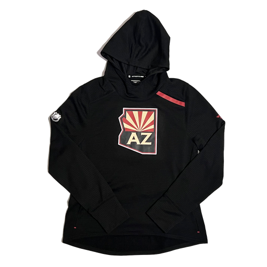 Arizona Coyotes Authentic Pro Rinkside Transitional Pullover Hoodie - WM