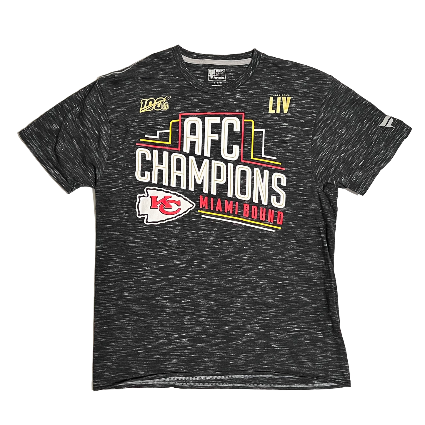 Kansas City Chiefs NFL AFC Champs Super Bowl LIV Shirt - M