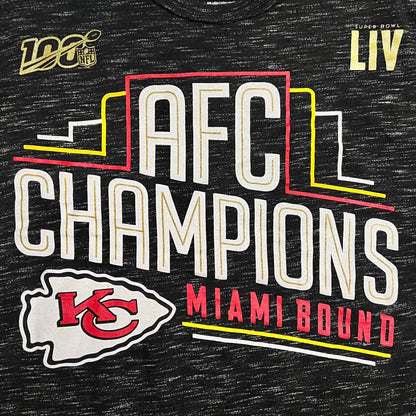 Kansas City Chiefs NFL AFC Champs Super Bowl LIV Shirt - M