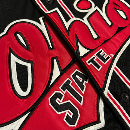 Ohio State Buckeyes Spell Out Baseball Jersey - XL