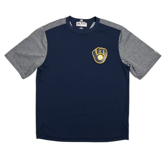 Milwaukee Brewers Team Issued ThermaBase #29 Shirt - L