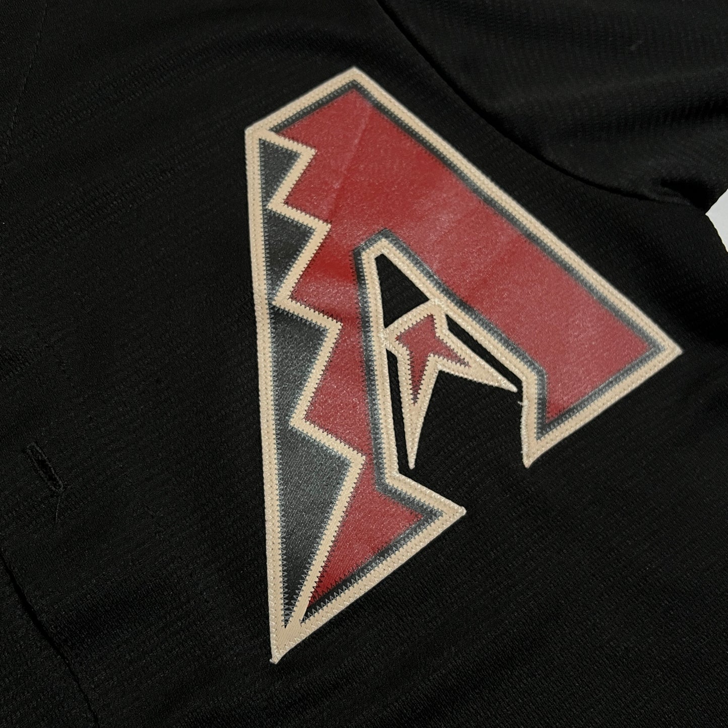 Arizona Diamondbacks Alternate Black Majestic Cool Base Jersey - S