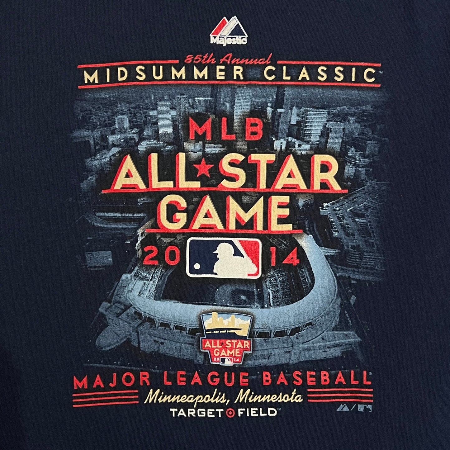 2014 MLB All Star Game Minnesota Target Field Shirt - YXL