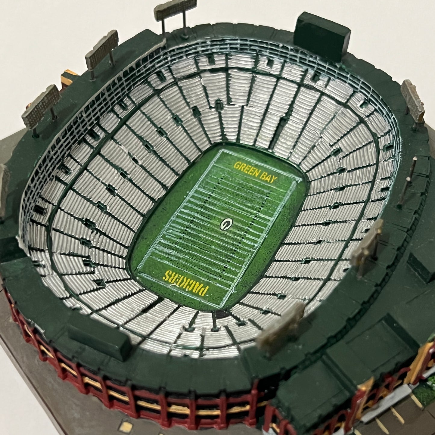 Green Bay Packers Lambeau Field Stadium Mini Replica With Box