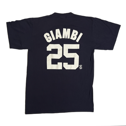 Jason Giambi New York Yankees Name & Number Shirt - L