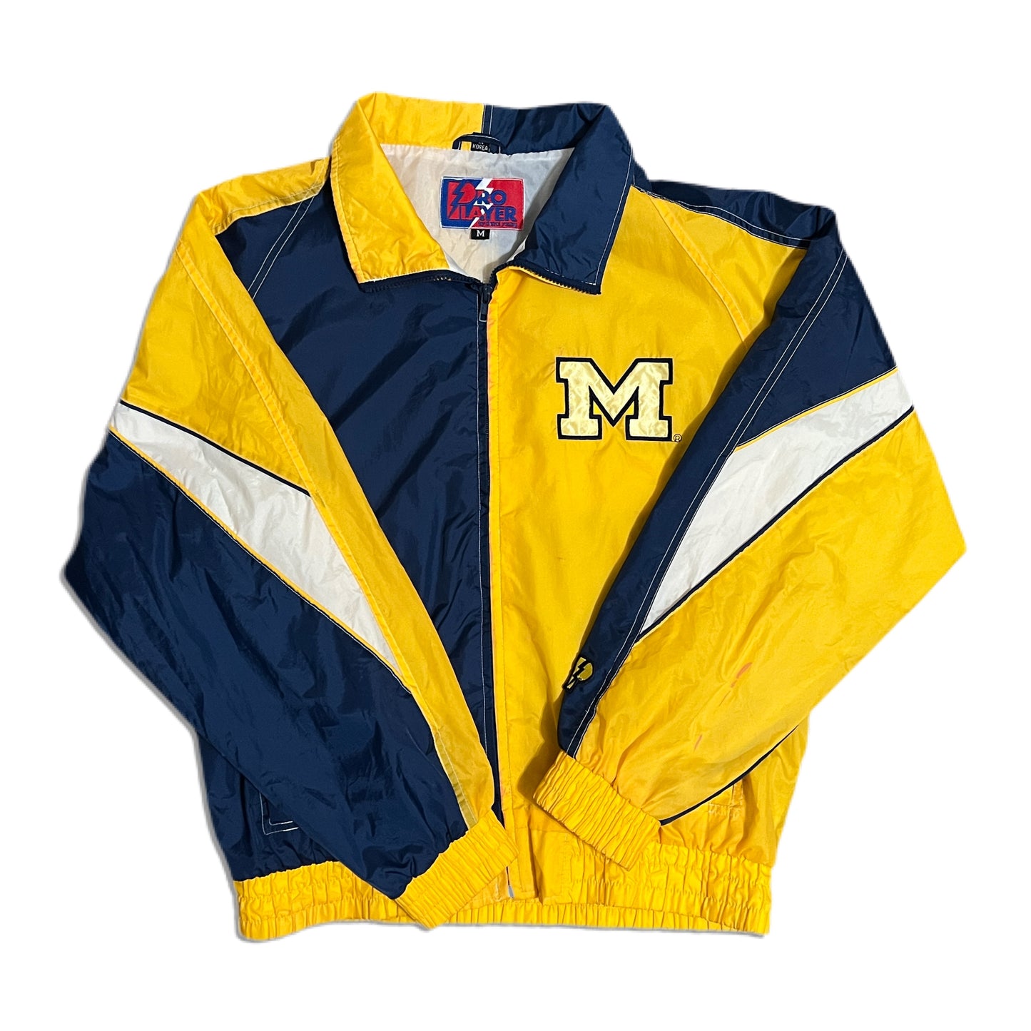 Michigan Wolverines Vintage Pro Player Jacket - M