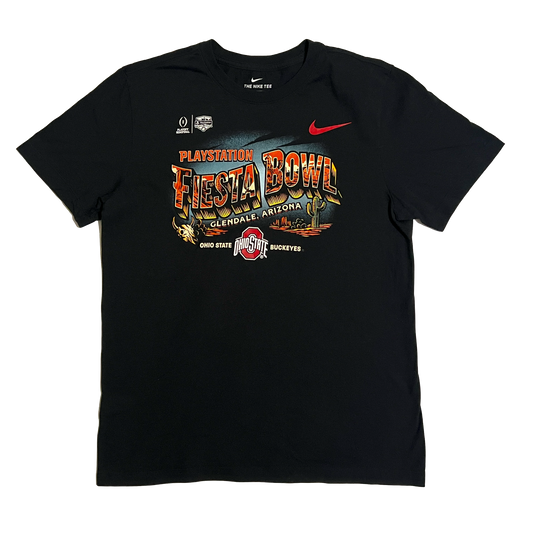 Ohio State Buckeyes Nike CFP 2019 Fiesta Bowl Bound Illustrations Shirt - M