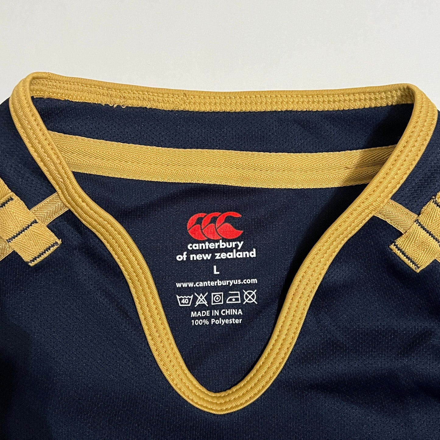 Scotland 2012 Rugby Canterbury of New Zealand Jersey - L