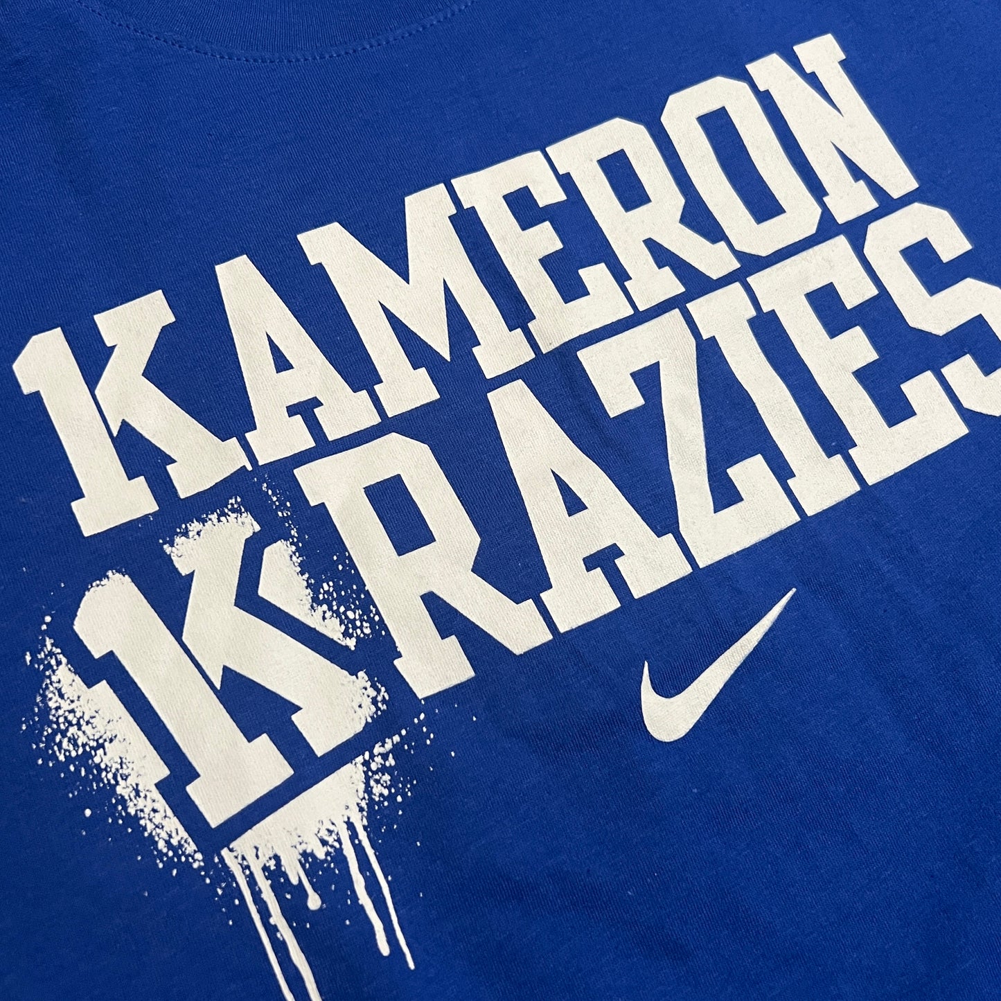 Duke Blue Devils 'Kameron Krazies' Coach K Retirement Nike Shirt - L