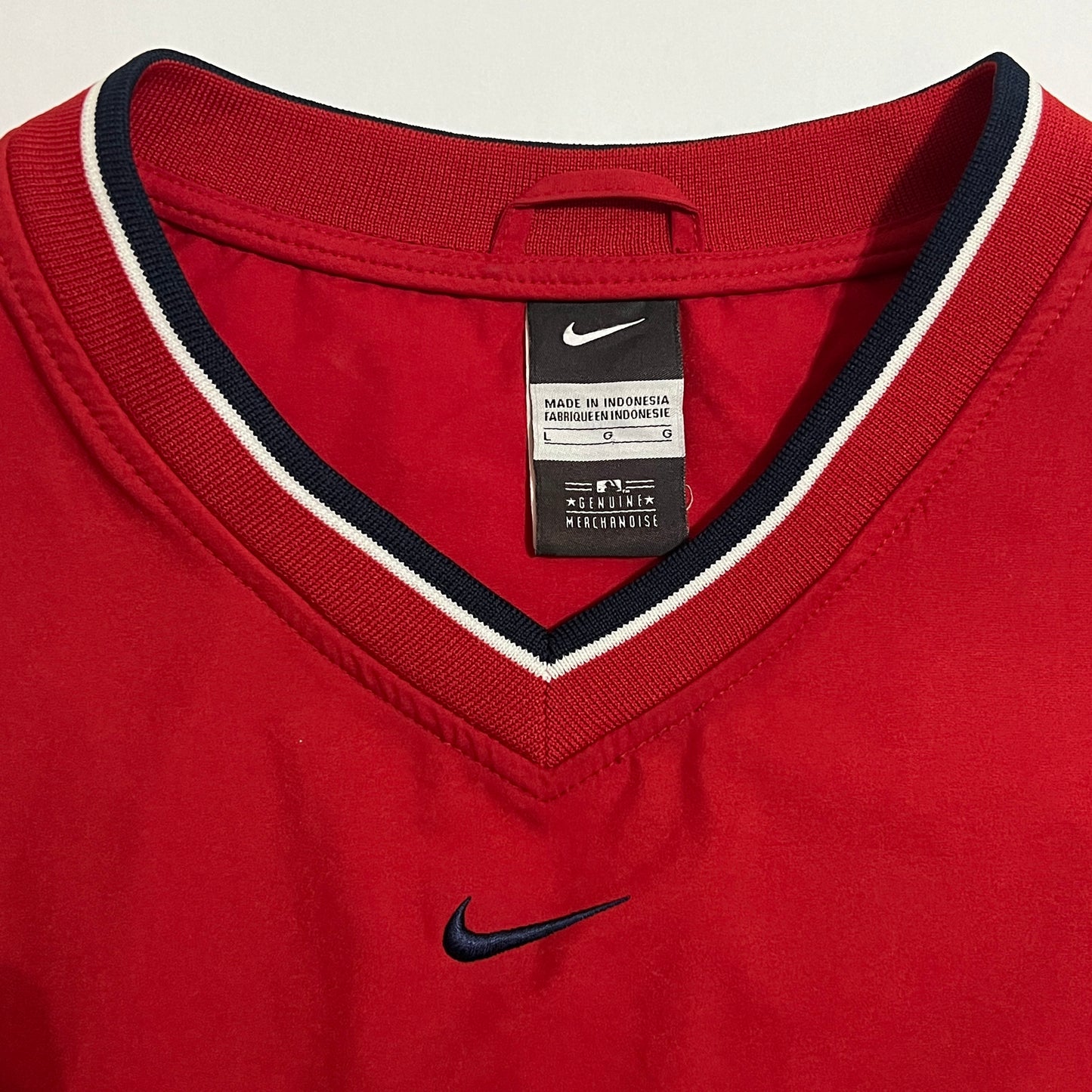 Texas Rangers Nike Center Check Pullover - L