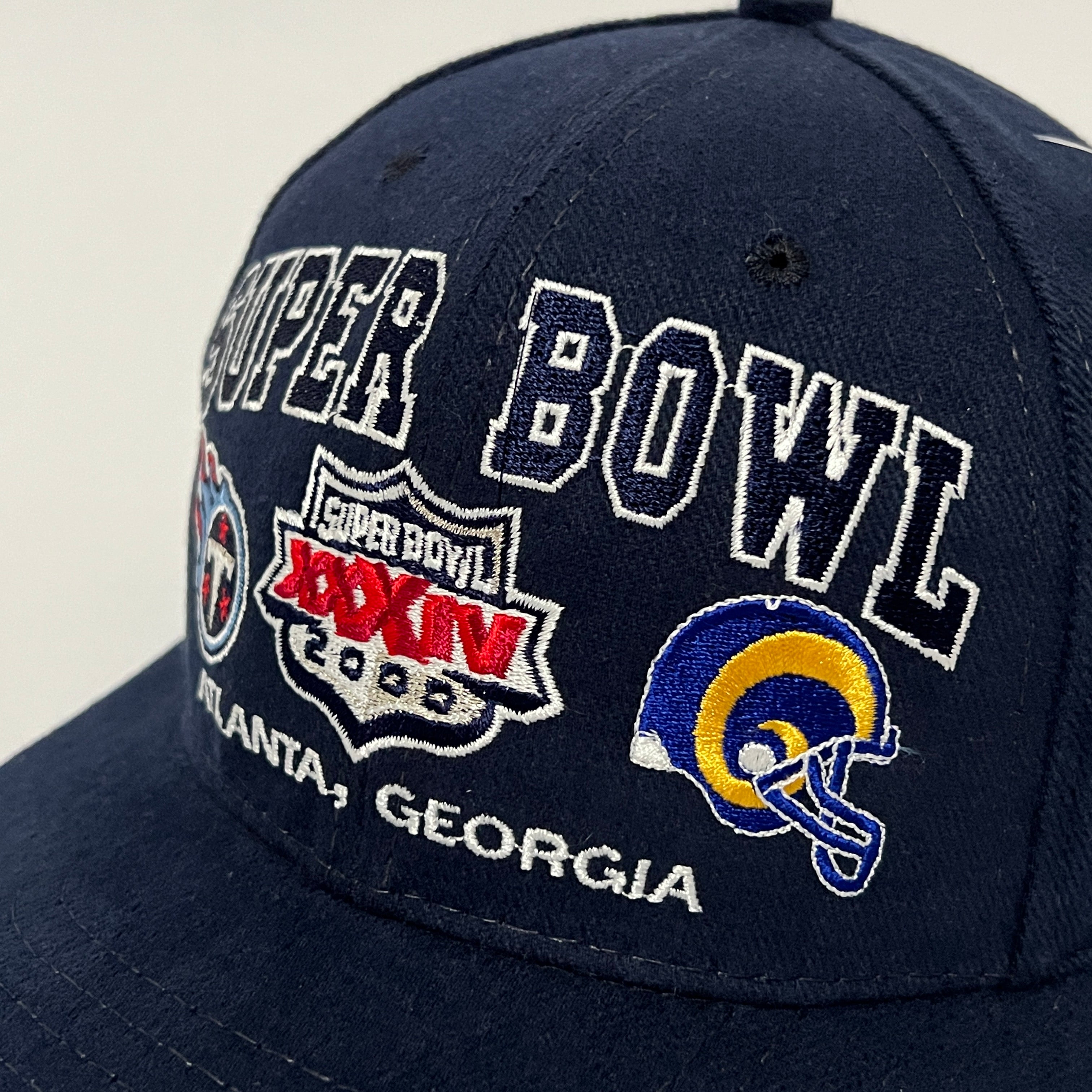 NEW Super Bowl XXXIV Titans vs store Rams Snapback