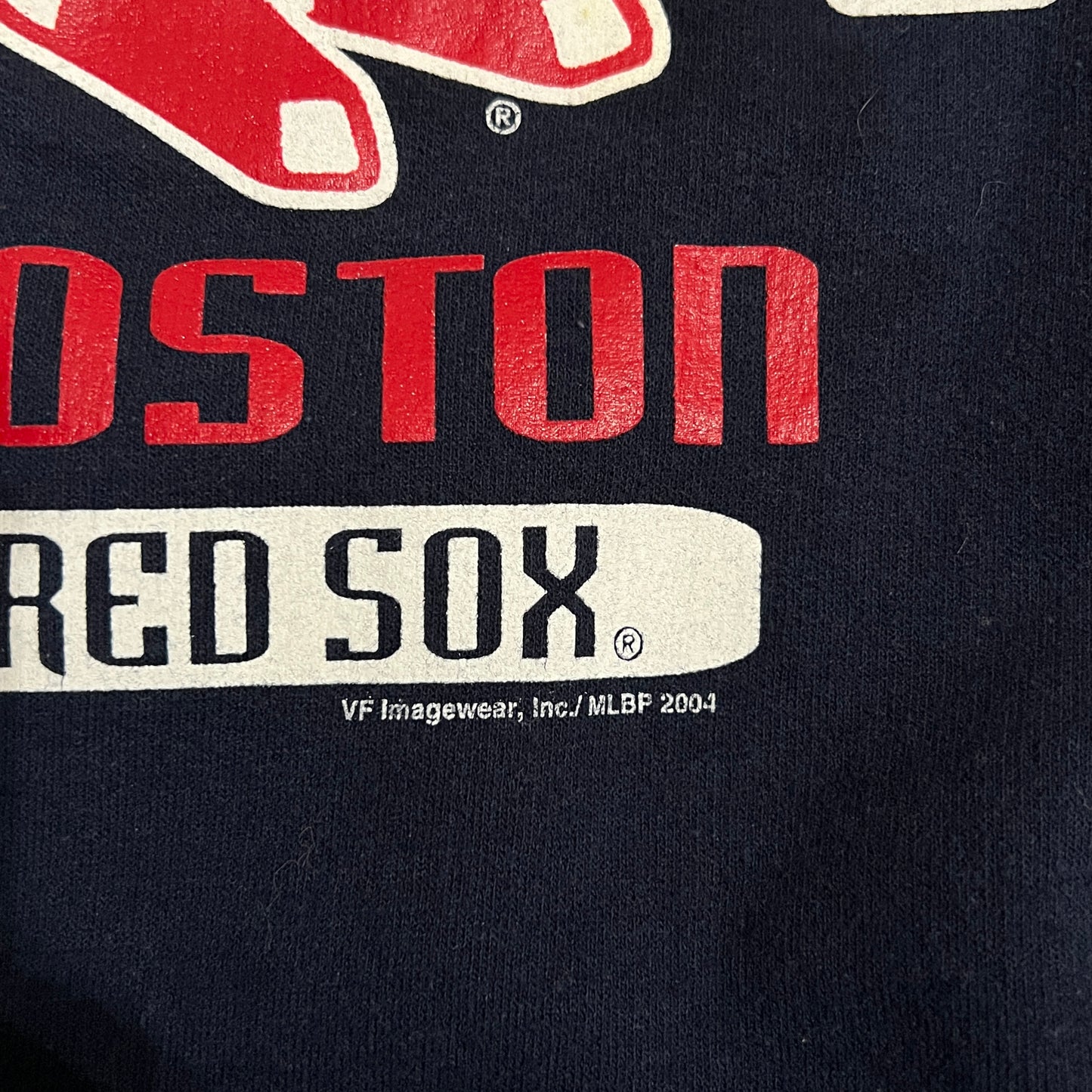 Boston Red Sox 2004 AL Champs Crewneck - L