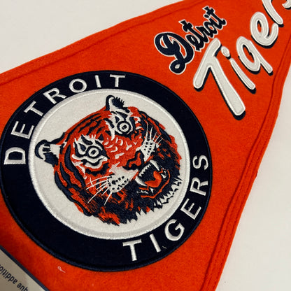 Detroit Tigers Retro Felt Pennant