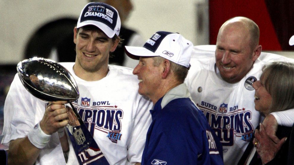 New York Giants Super Bowl XLII NFL Champions Shirt - XL
