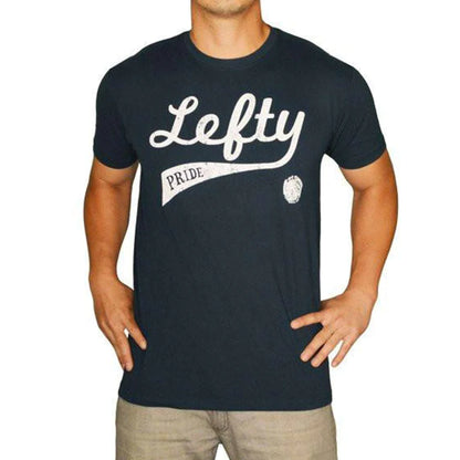 Baseballism Lefty Pride Navy Blue Shirt - L