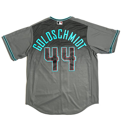 Paul Goldschmidt Arizona Diamondbacks Grey Road Majestic Jersey - L