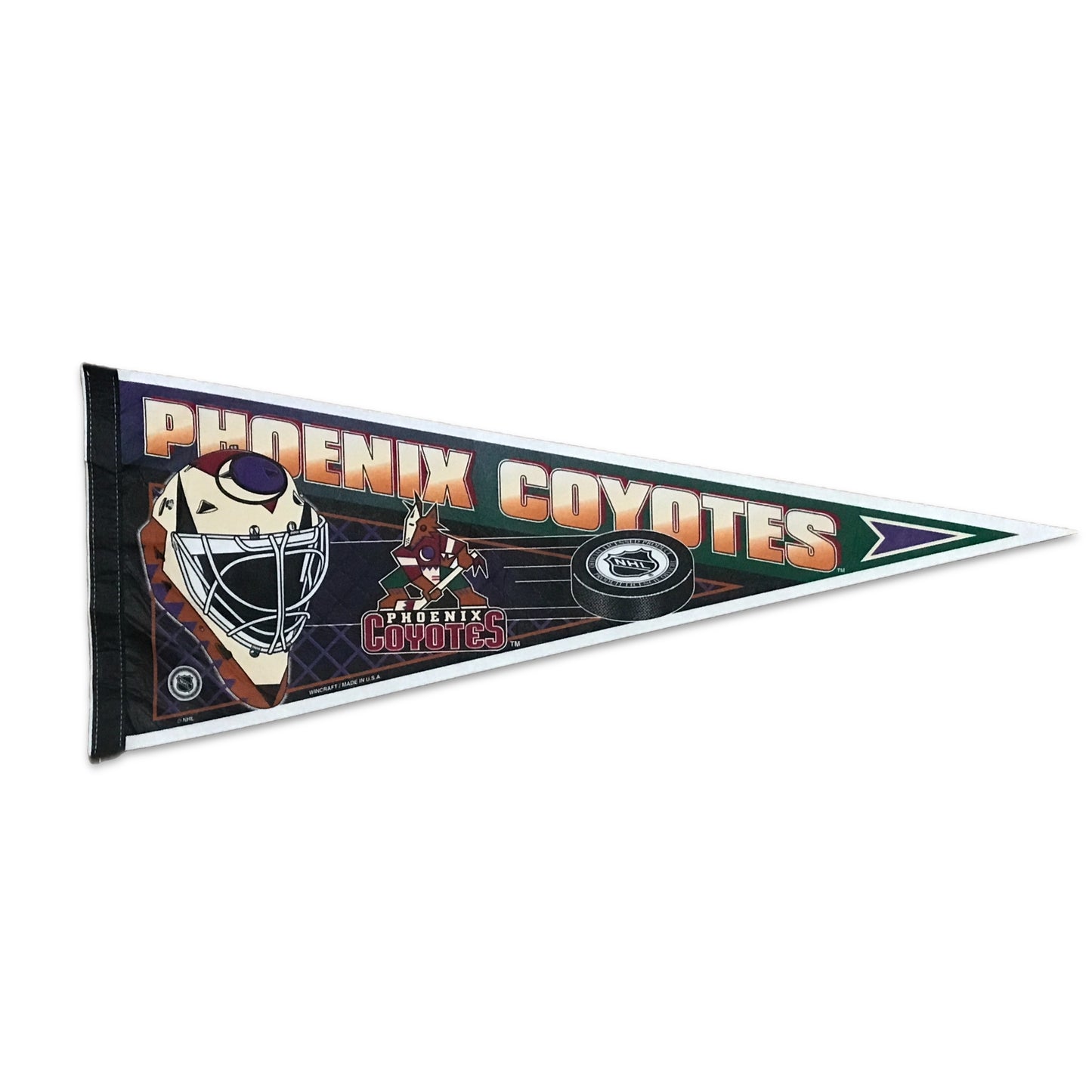 Vintage Phoenix Coyotes NHL Pennant