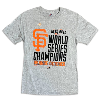 2014 San Francisco Giants World Series Champs Locker Room Shirt - YL